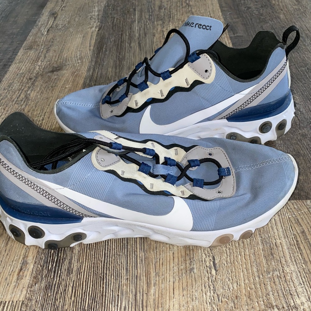 Men’s React Element 55 'Indigo Fog' size 10.